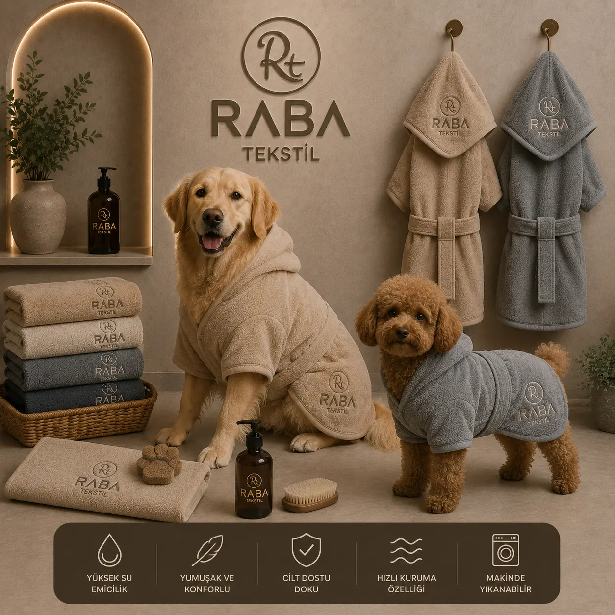 Raba - Tekstil - Evcil - Hayvan - Bornozu