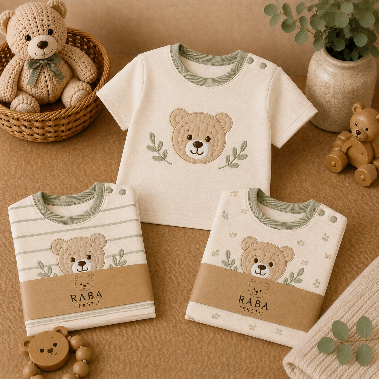 Raba - Tekstil - Giyim - Bebek - Tişörtleri